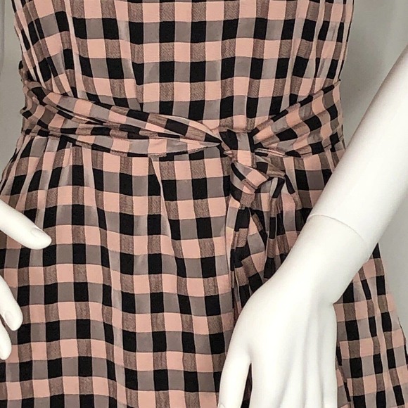 NEW Cosmopolitan X DTP Womens Freya Dress Gingham Dress‎ Size Small SAMPLE - Picture 7 of 11